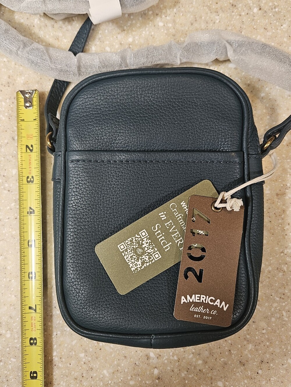 American Leather Co. Cleveland Mini Crossbody Bag - Picture 5 of 12